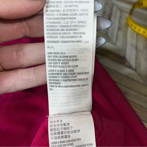 HOLLISTER V Neck Pink Y2K Sweater Casual Soft Sz Small - Picture 7 of 10